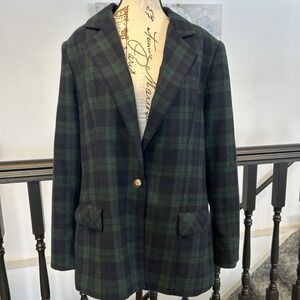Gloria Vanderbilt  Wool Blazer Ladies Size 18 Vintage Classic